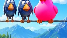 Bro got EXPOSED! 😱🐔 #cartoonhumor #talkingbirds