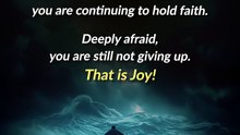 That is Joy! __ Acharya Prashant