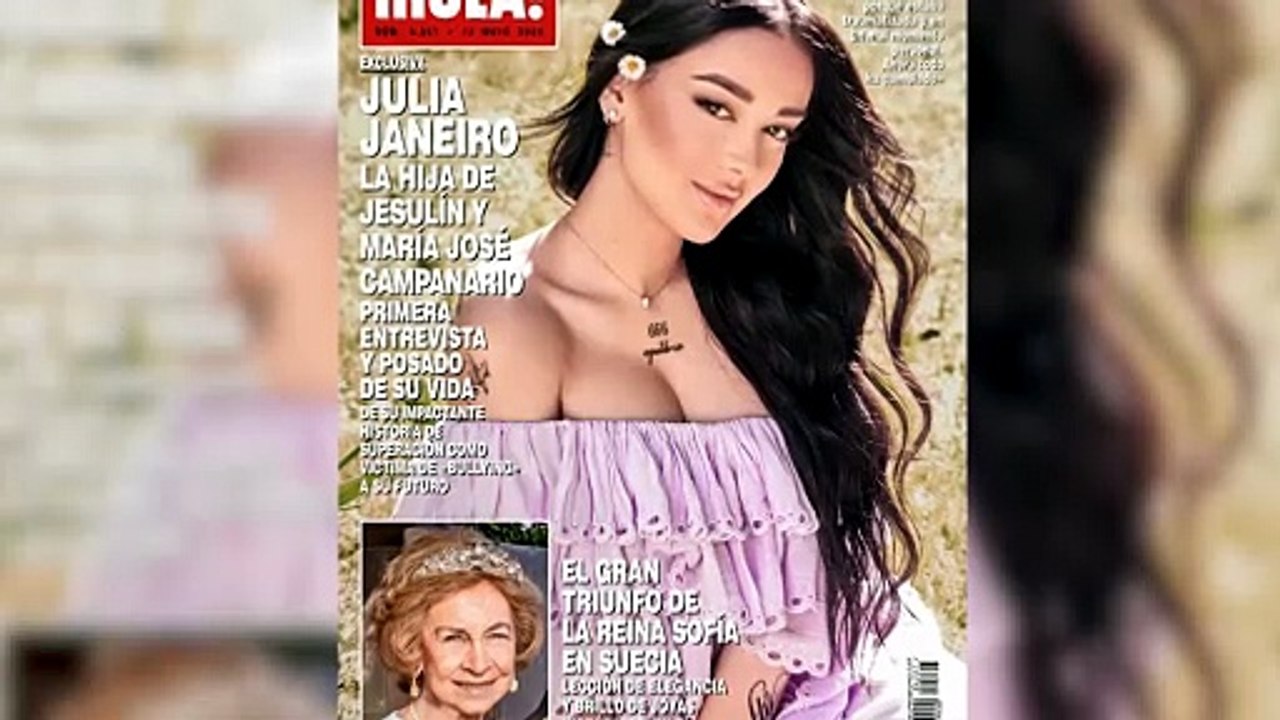 Julia Janeiro reaparece pletórica y confiesa cómo se siente tras su primera portada