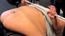 Belly press day 🏋️
