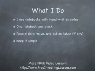 Stock Market Investing