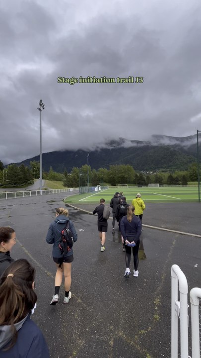Travail de foulée à plat puis rando-trail au dessus des termes