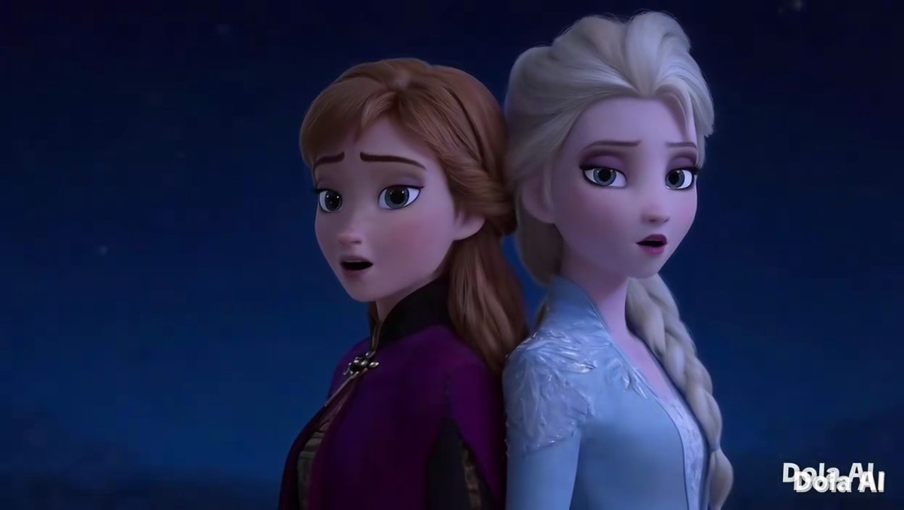 Elsa And Anna Back-to-back #4