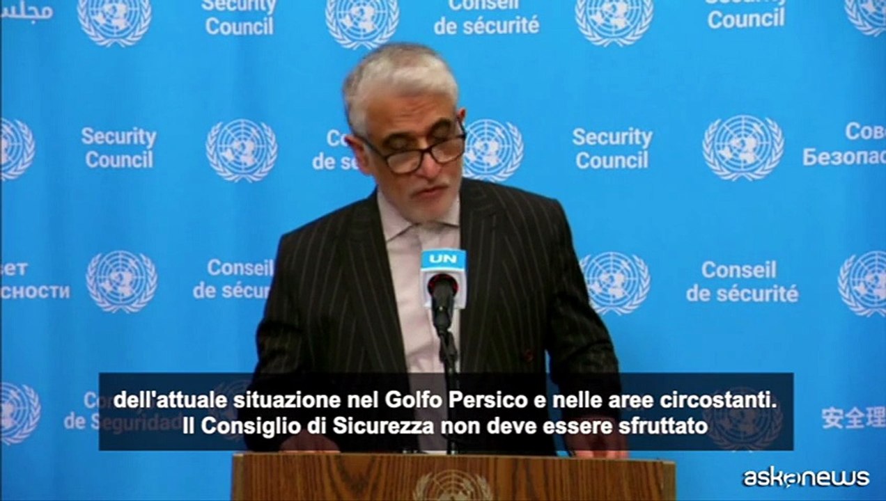 L'Iran all'Onu accusa gli Usa di aver violato il cessate il fuoco