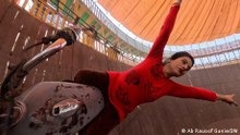 A woman in the well of death: India's bravest stunt driver