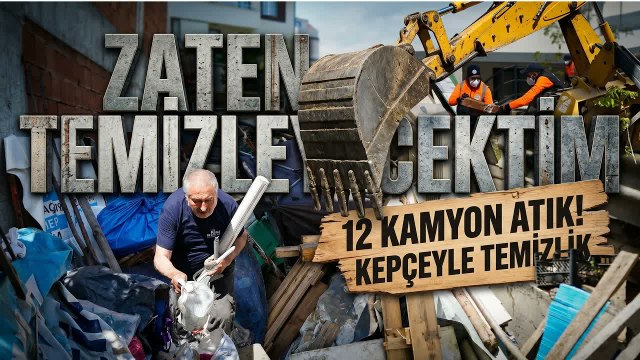 “Komşular Şikayet Etti, Kepçeler Eve Girdi: Tam 12 Kamyon Çöp!