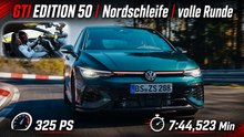 2026 VW Golf GTI Edition 50 onboard über die volle Nordschleife