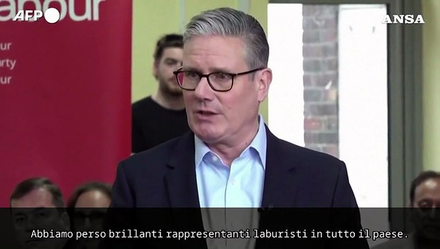 Elezioni locali nel Regno Unito, Starmer: Risultato che fa male, mia la responsabilita'