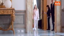 Meloni incontra il Segretario Usa Marco Rubio a Palazzo Chigi