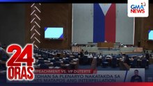 Botohan sa plenaryo, nakatakda sa Lunes matapos ang interpellation | 24 Oras
