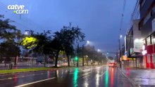 Frente fria avança pelo Paraná com temporais, ventos fortes e queda nas temperaturas