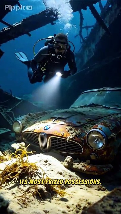 Sunken Treasure Found 🌊 | BMW 507 Underwater Restoration | From Rust to Luxury