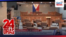Pagtutol sa pagtipon ng Senado bilang impeachment court, ‘di naaayon sa konstitusyon ayon kina (Ret.) Justice Carpio at Drilon | 24 Oras