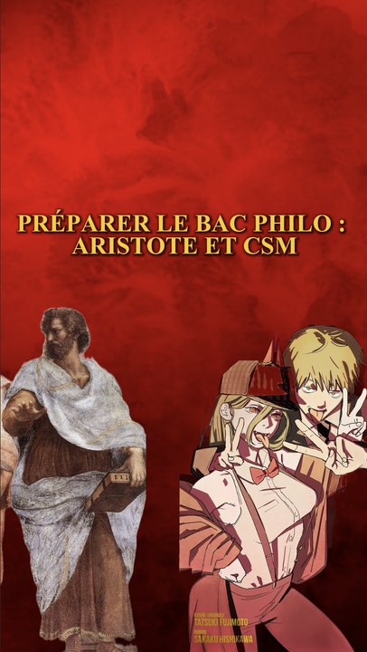 Préparer le bac philo avec Chainsaw Man et Fire Punch aux éditions Kaze et Aristote