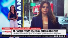 Evento de apoio do PP a Tarcísio é cancelado