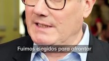 Keir Starmer, tras los primeros resultados de las municipales en Inglaterra