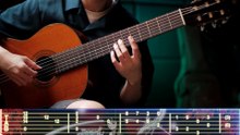 Inuyasha - Affection Touching Across Time | Fingerstyle Guitar Cover (Slow Version + TAB)