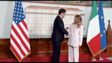Italia-Usa, Rubio a palazzo Chigi per incontro con Meloni