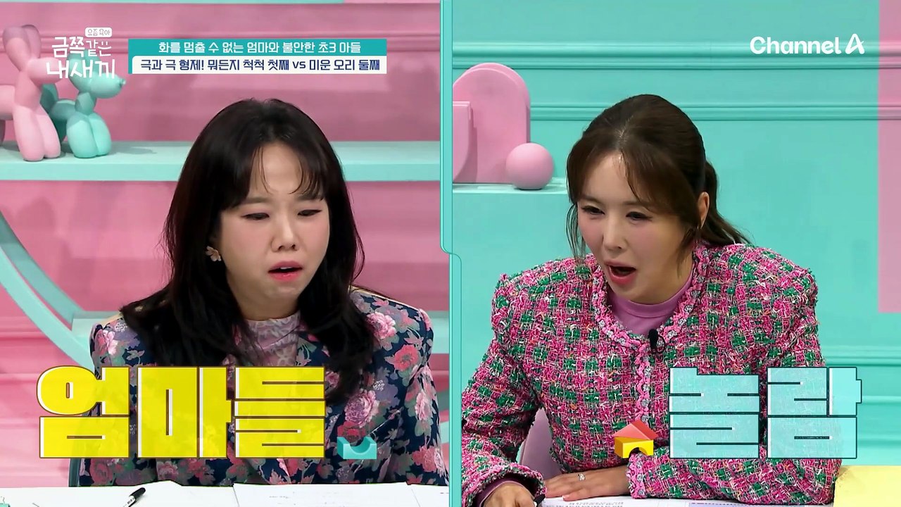 금쪽이에게 욕한 첫째 칭찬하는 엄마?! 모두가 경악한 엄마의 훈육 방식