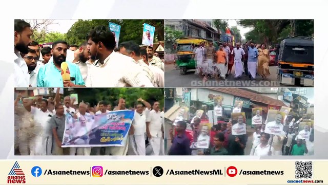 കെപിസിസി കണ്ണുരുട്ടിയിട്ടും പ്രവര്‍ത്തകര്‍ തെരുവില്‍; വിഡി സതീശനായി പ്രകടനം