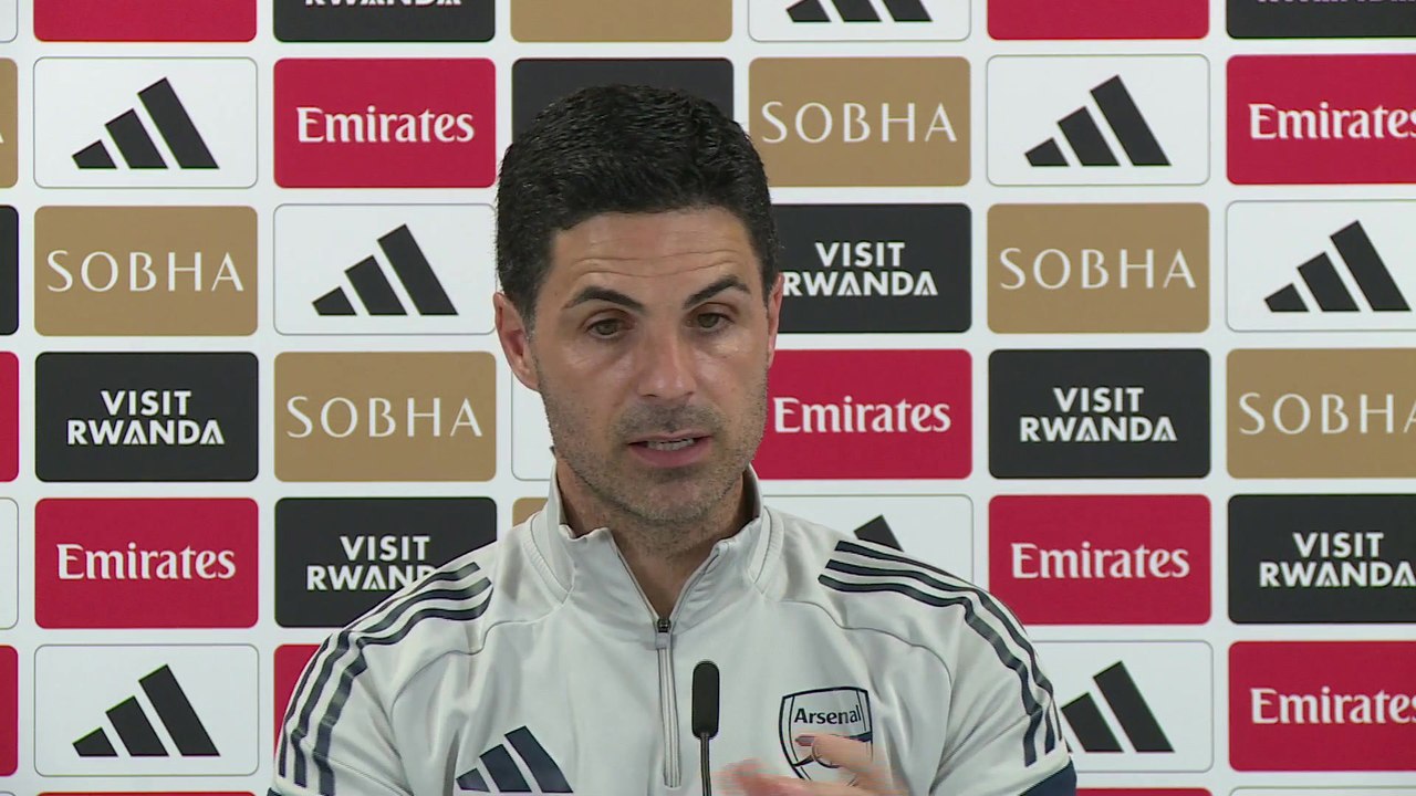 Arsenal manager Mikel Arteta previews their crucial Premier League match away at West Ham