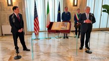 Consegnato a Rubio suo albero genealogico: "Motivo per tornare"