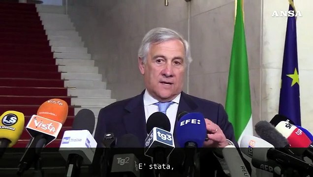 Tajani: 'Rubio ha detto che Usa aspettano la risposta dell'Iran'