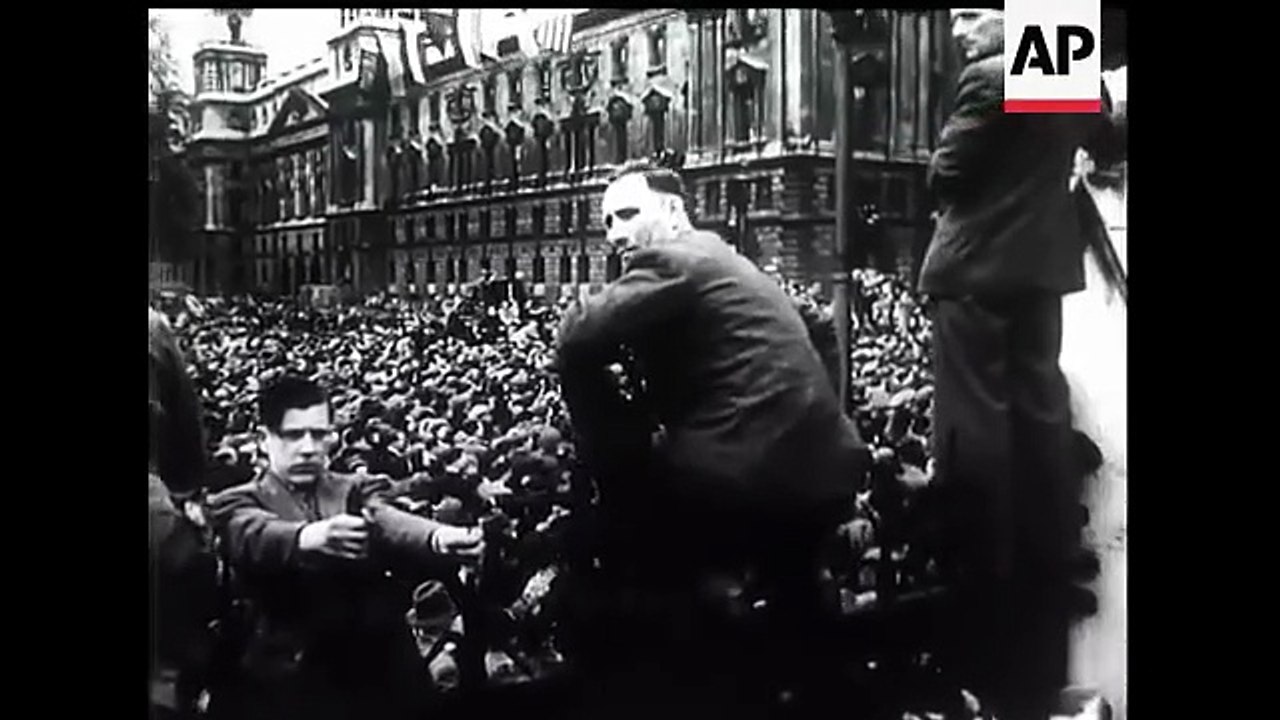 V E Day in London - 1945