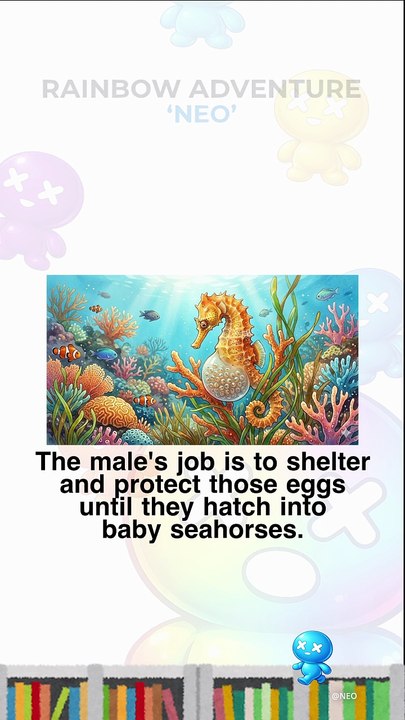 The one who got pregnant… was the father. #NEO #RAINBOWADVENTURE