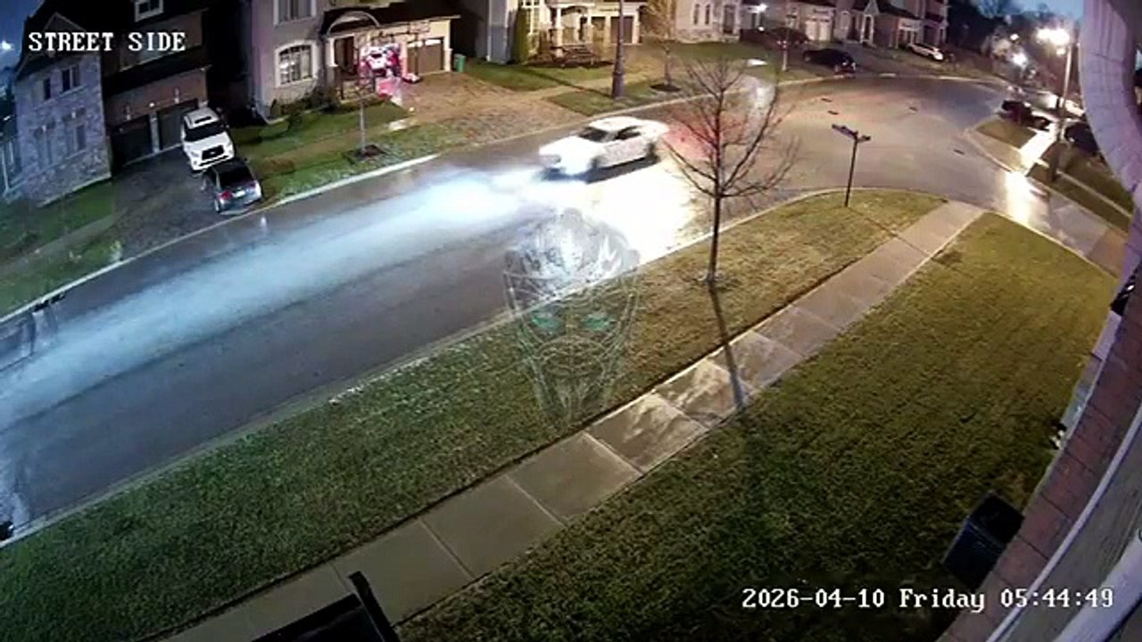 ​SECONDS TO SPARE: Brampton Home Invasion Caught on Camera