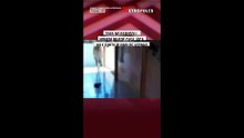 VÍDEO: Homem invade casa veste pijama de vizinha e é detido pela polícia