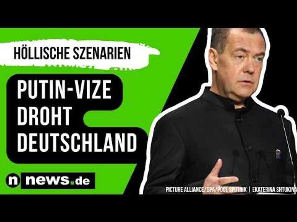 Dmitri Medwedew droht Deutschland: Putin-Vize beschwört 'vollständige Zerstörung'