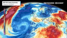 UK weather: battle between warm and cold air to bring snow to Scotland and 22°C heat in the south