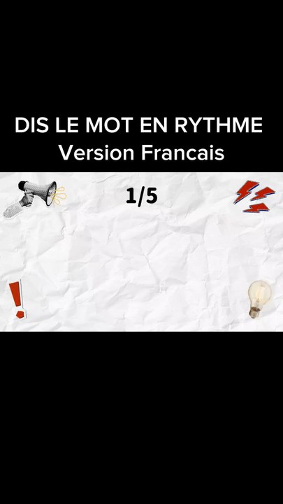 Dis Le Nom En Rythme !