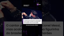 Na Argentina, Joe Jonas tenta encontrar figurinha de Messi, mas tira jogador brasileiro #shorts