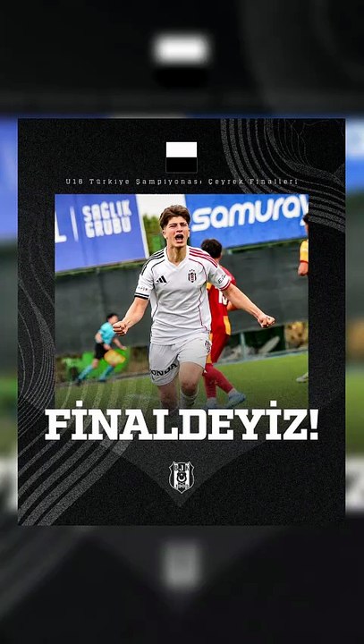 Beşiktaş U-16 Akademi Takımımız, Türkiye Şampiyonasında Galatasaray'ı eleyerek adını finale yazdırdı.