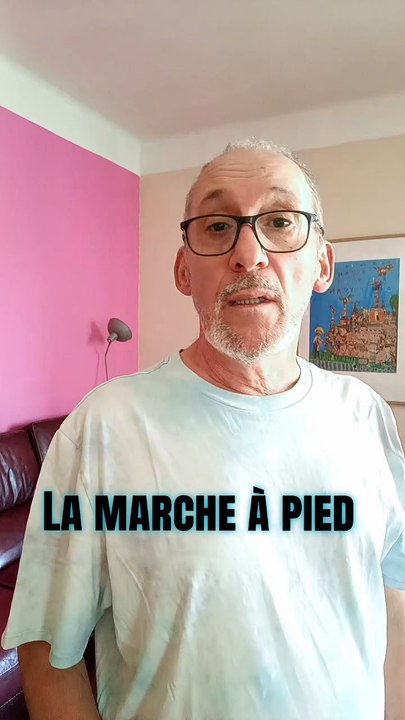 La marche à pied