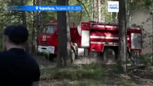 В зоне отчуждения Чернобыльской АЭС - масштабный лесной пожар из-за атаки дронов РФ