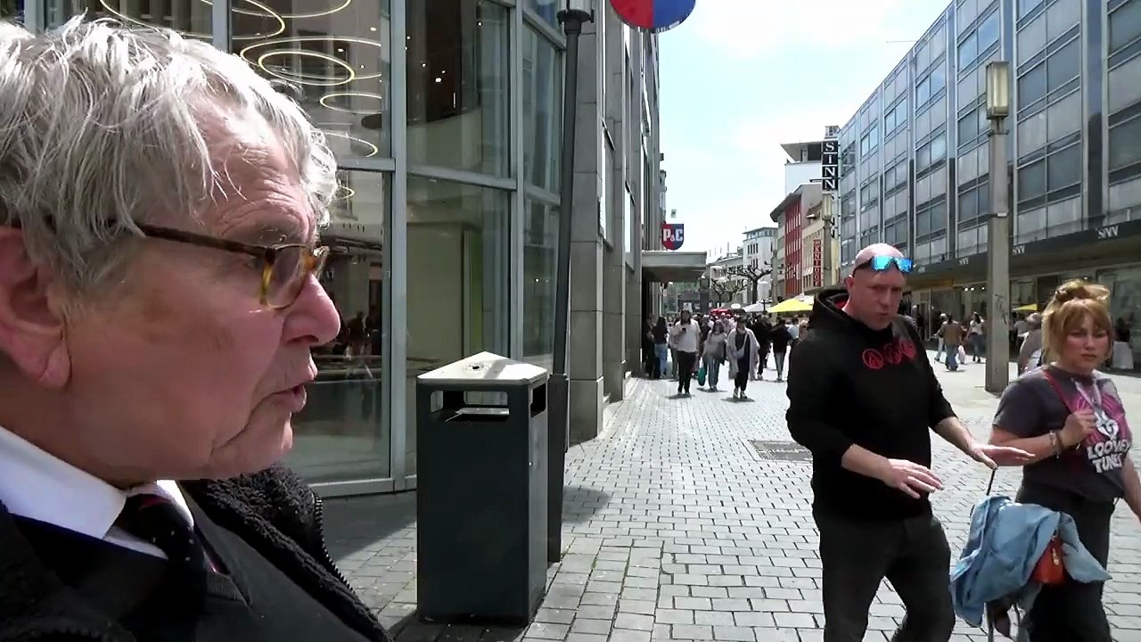 ICH BIN BESORGT ÜBER EUCH