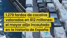 El mayor alijo incautado en la historia de España