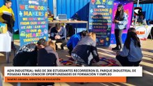 Más de 300 estudiantes recorrieron el Parque Industrial para ver oportunidades de formación