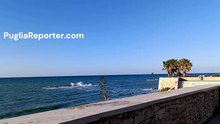 A Bisceglie un grave atto vandalico sul lungomare