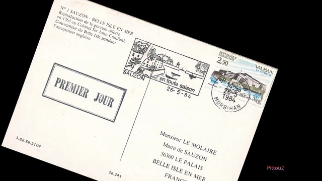 Tampons Postal & Cartes Postales Anciennes - 28 la carte postale & son timbre