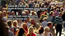 Aumenta demanda de diaristas por aplicativos no RS