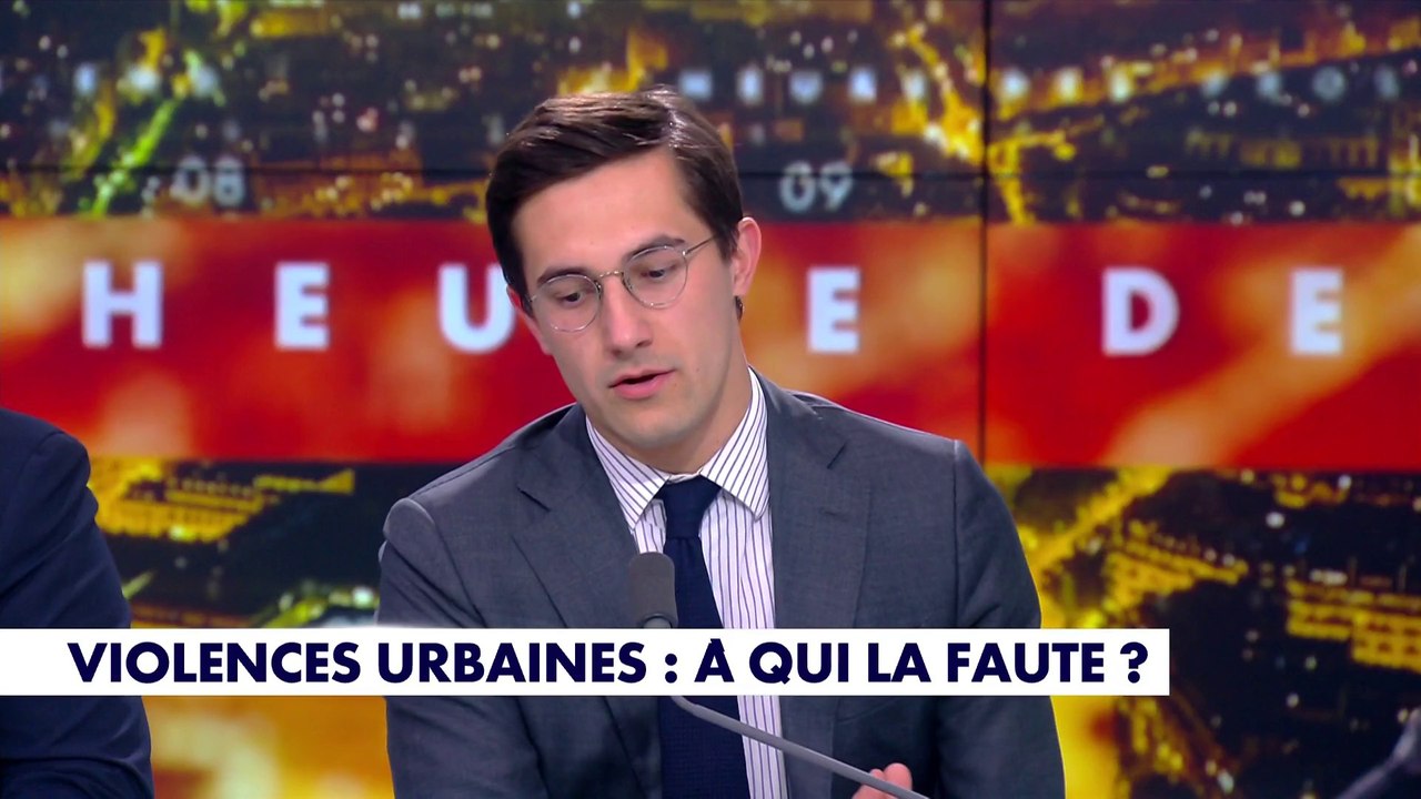 Jules Torres revient sur les violences urbaines dans les rues de Paris