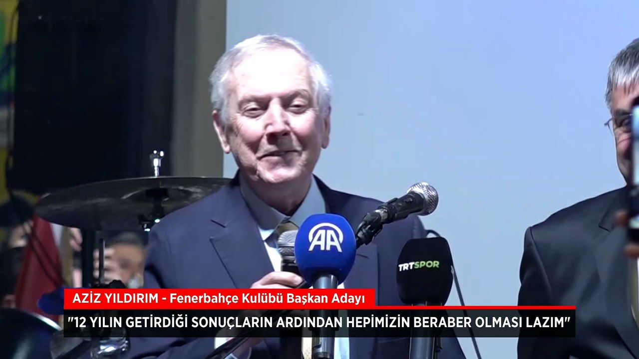 Fenerbahçe Kulübü Başkan Adayı Aziz Yıldırım'da...