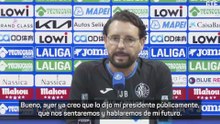 Bordalás y su futuro: "No rechazo absolutamente nada"