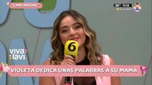 Violeta Moreno llora tras dedicarle mensaje a su mamá