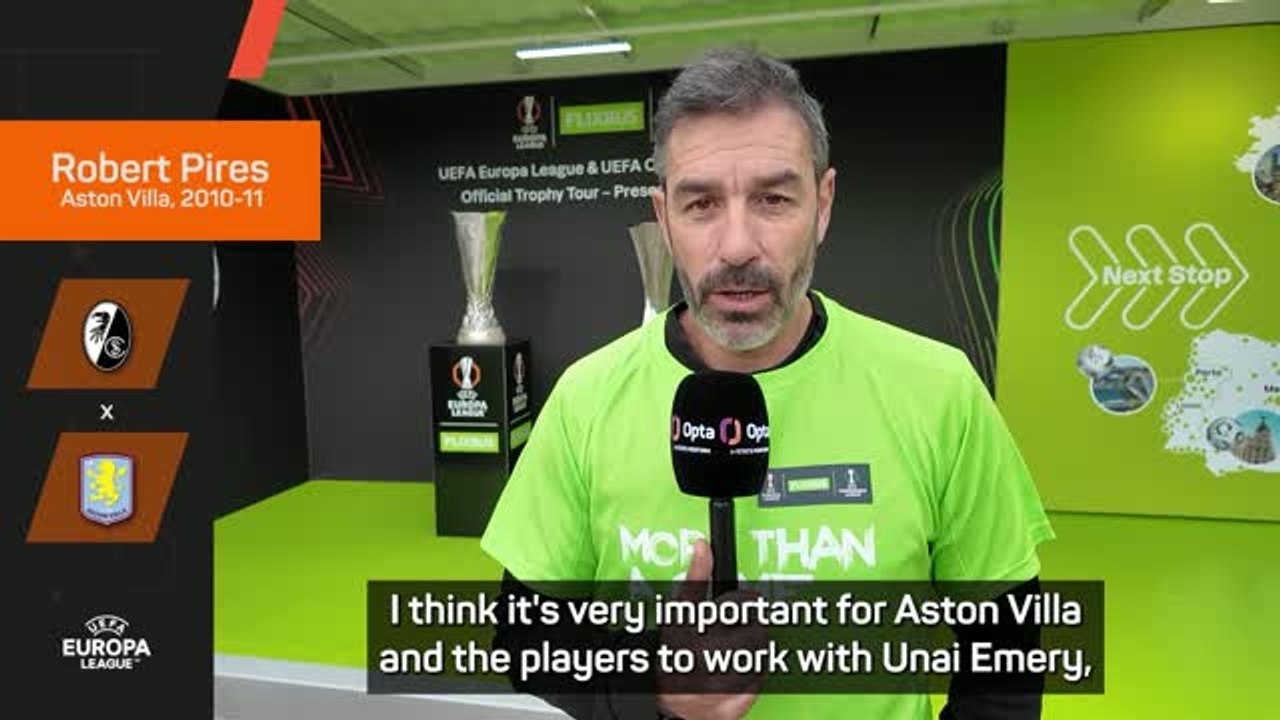 Pires confident Aston Villa can clinch Europa League glory