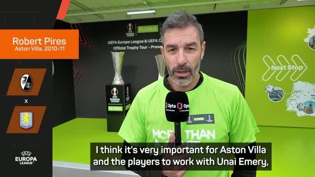 Pires confident Aston Villa can clinch Europa League glory